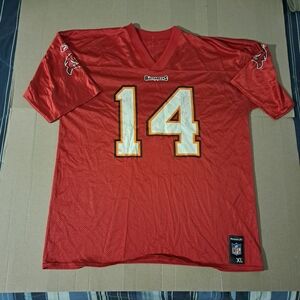 Reebok Red Football Jersey with Number 14